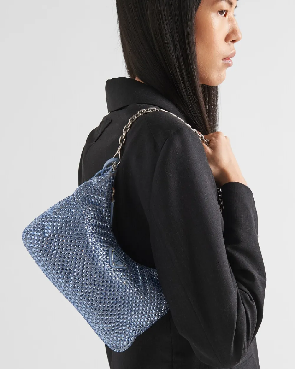 Prada PRADA RE-EDITION^Bolso Re-edition 2005 Con Cristales