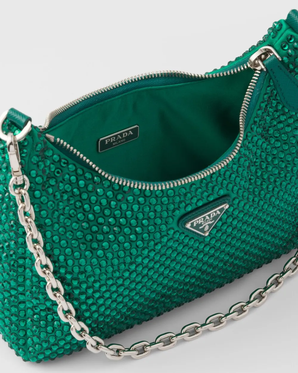 Prada PRADA RE-EDITION^Bolso Re-edition 2005 Con Cristales
