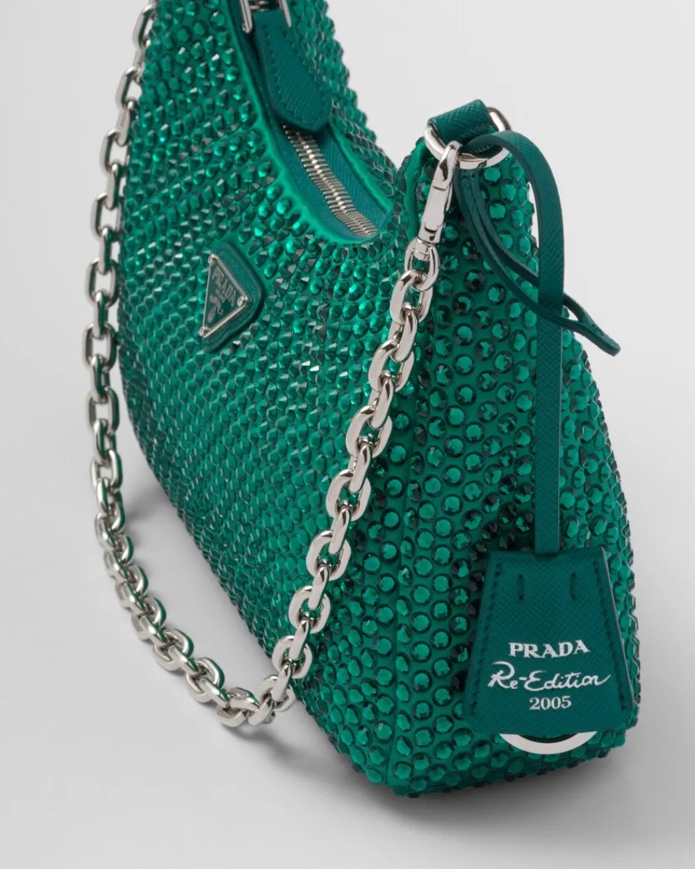 Prada PRADA RE-EDITION^Bolso Re-edition 2005 Con Cristales