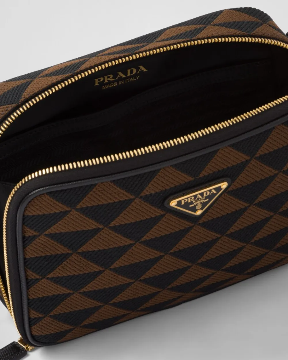 Hombre Prada BOLSOS MENSAJEROS^Bolso Symbole De Tela Bordada