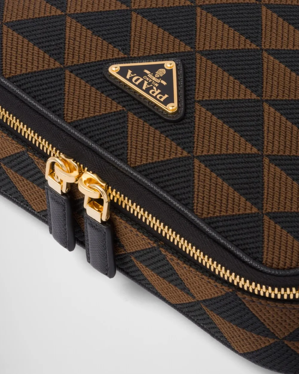 Hombre Prada BOLSOS MENSAJEROS^Bolso Symbole De Tela Bordada