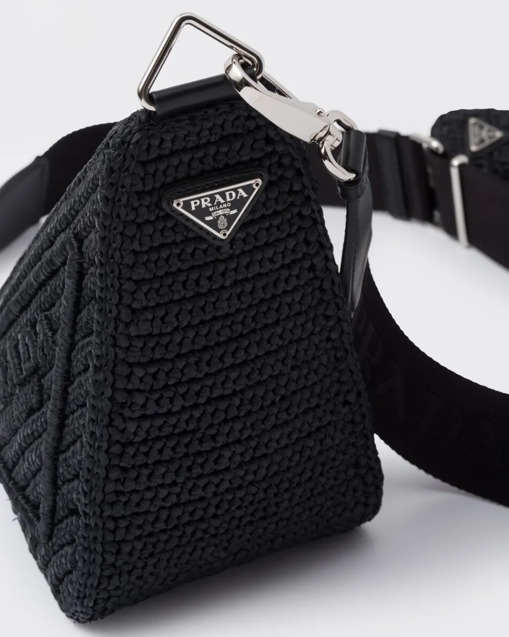 Mujer Prada PRADA SUMMER BAGS|BOLSOS DE HOMBRO^Bolso Triangle De Croché