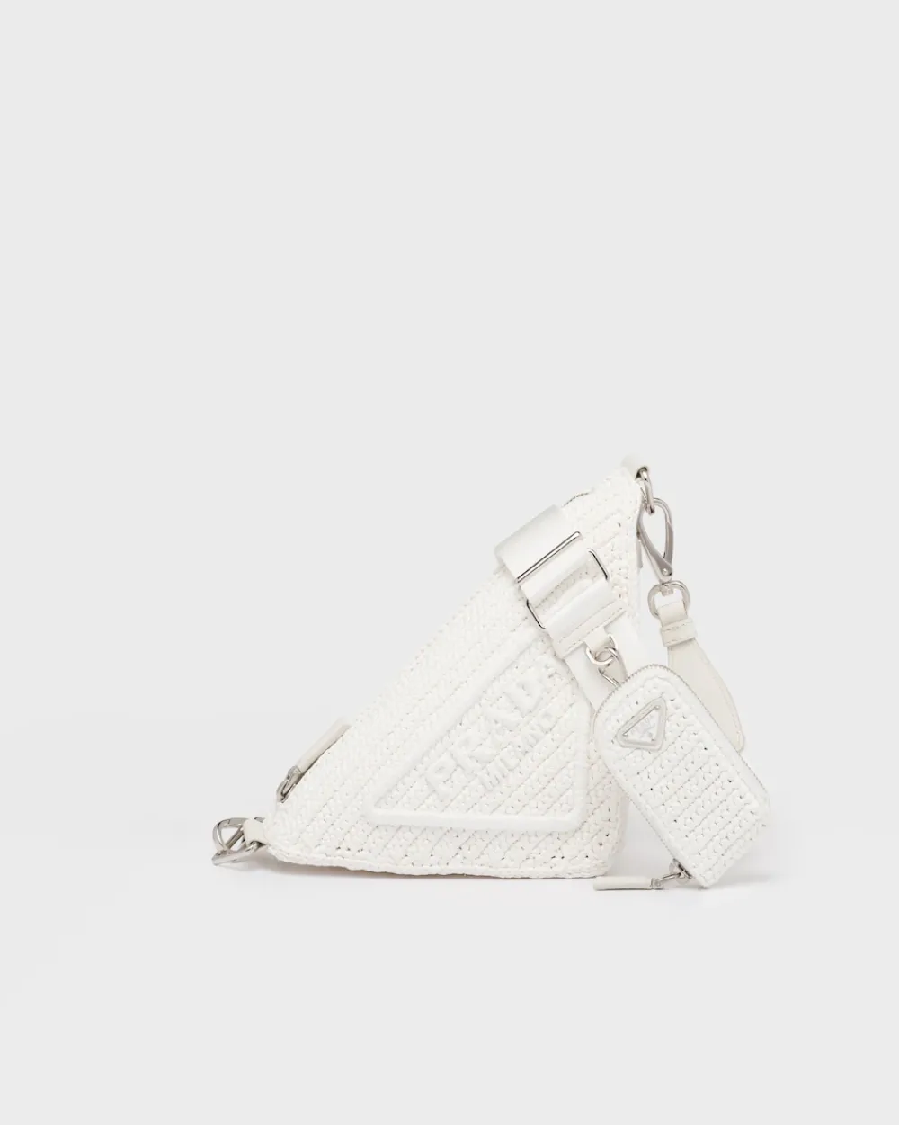 Mujer Prada PRADA SUMMER BAGS|BOLSOS DE HOMBRO^Bolso Triangle De Croché
