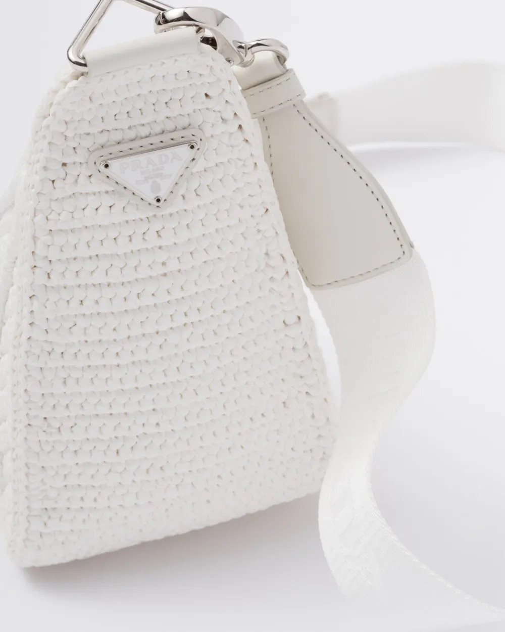 Mujer Prada PRADA SUMMER BAGS|BOLSOS DE HOMBRO^Bolso Triangle De Croché