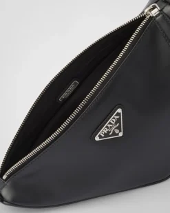 Hombre Prada BOLSOS MENSAJEROS^Bolso Triangle De Piel