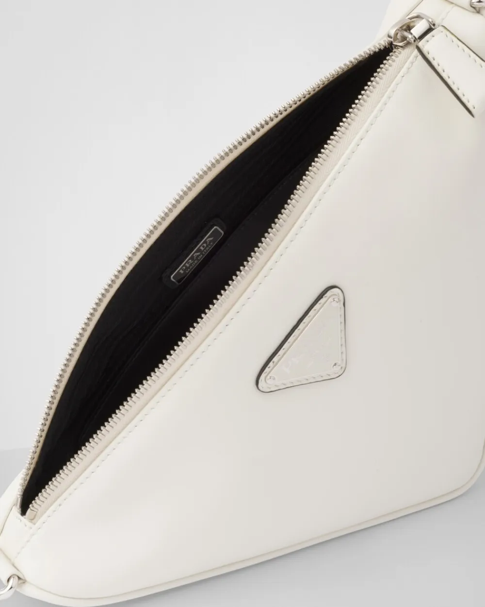 Hombre Prada BOLSOS MENSAJEROS^Bolso Triangle De Piel