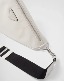 Hombre Prada BOLSOS MENSAJEROS^Bolso Triangle De Piel
