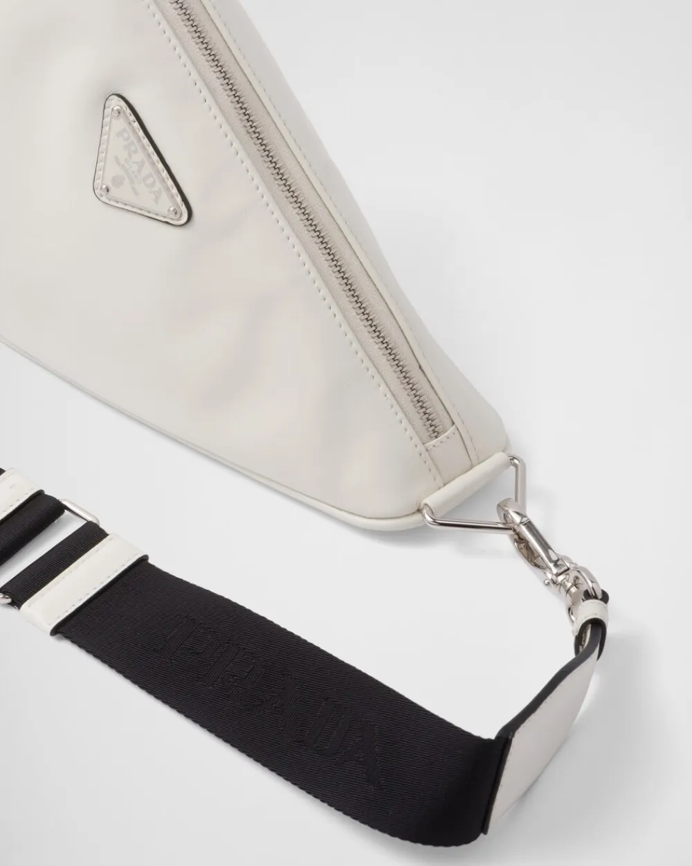 Hombre Prada BOLSOS MENSAJEROS^Bolso Triangle De Piel