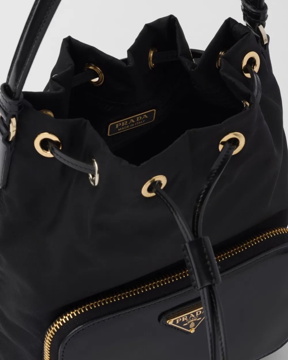 Mujer Prada MINIBOLSOS|MINIBOLSOS^Bolso Saco Duet De Re-nylon Y Piel Cepillada