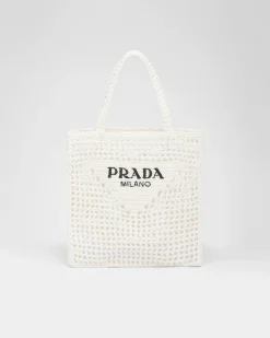 Mujer Prada PRADA SUMMER BAGS|BOLSOS GRANDES^Bolso Tote De Croché
