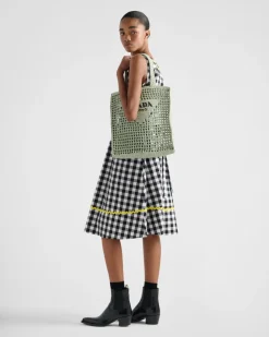 Mujer Prada PRADA SUMMER BAGS|BOLSOS GRANDES^Bolso Tote De Croché