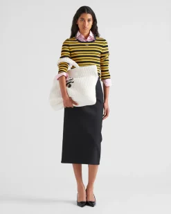 Mujer Prada PRADA SUMMER BAGS|BOLSOS GRANDES^Bolso Tote De Croché