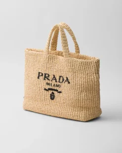 Mujer Prada PRADA SUMMER BAGS|BOLSOS GRANDES^Bolso Tote De Croché