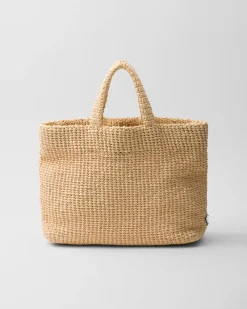Mujer Prada PRADA SUMMER BAGS|BOLSOS GRANDES^Bolso Tote De Croché