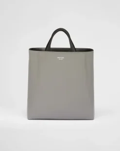 Hombre Prada BOLSOS GRANDES^Bolso Tote De Piel