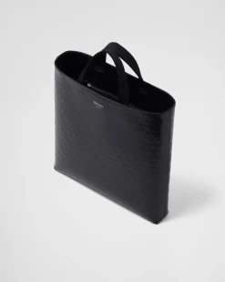 Hombre Prada BOLSOS GRANDES^Bolso Tote De Piel