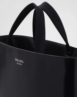 Hombre Prada BOLSOS GRANDES^Bolso Tote De Piel