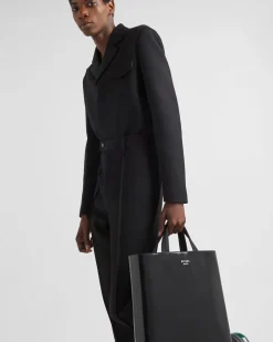 Hombre Prada BOLSOS GRANDES^Bolso Tote De Piel