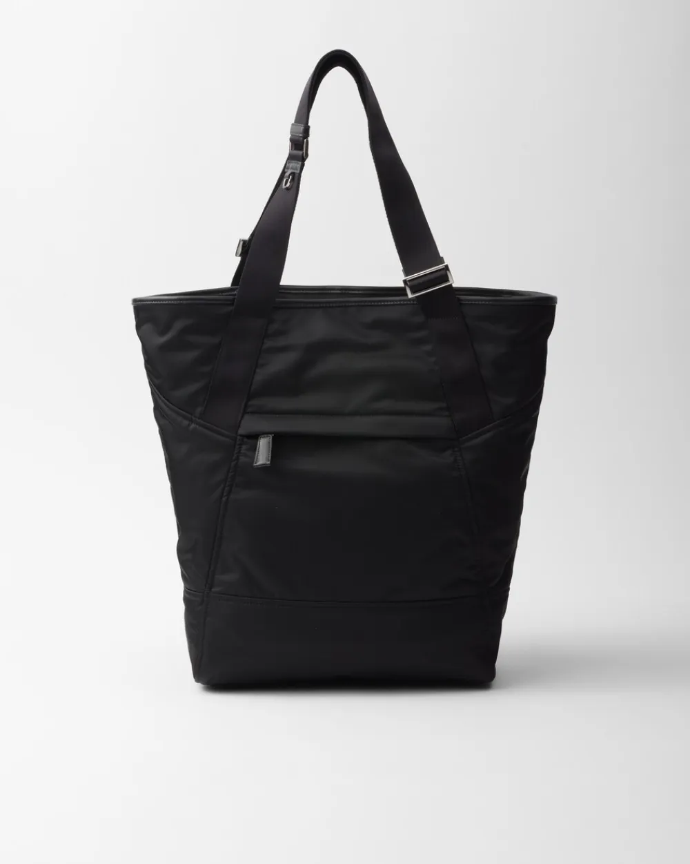 Hombre Prada BOLSOS GRANDES^Bolso Tote De Piel Y Re-nylon