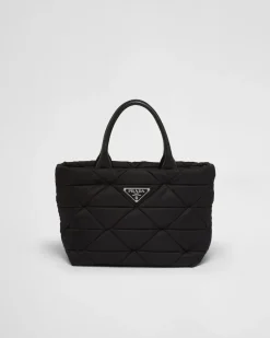 Mujer Prada COLECCIÓN FEMENINA|BOLSOS GRANDES^Bolso Tote De Re-nylon Acolchado Pequeño