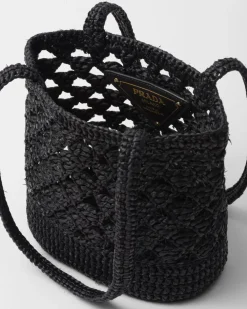 Mujer Prada PRADA SUMMER BAGS|BOLSOS GRANDES^Bolso Tote En Tejido Trenzado De Croché