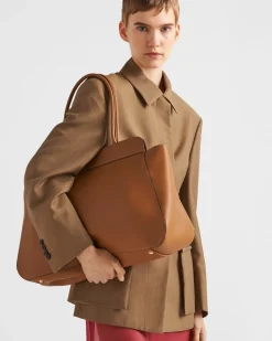Mujer Prada BOLSOS GRANDES|BOLSOS GRANDES^Bolso Tote Grande De Piel