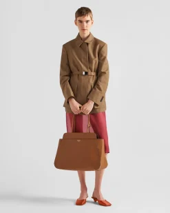 Mujer Prada BOLSOS GRANDES|BOLSOS GRANDES^Bolso Tote Grande De Piel