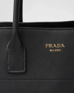 Mujer Prada BOLSOS GRANDES|BOLSOS GRANDES^Bolso Tote Grande De Piel Con Hebillas