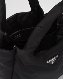 Prada COLECCIÓN FEMENINA^Bolso Tote Grande De Re-nylon Acolchado