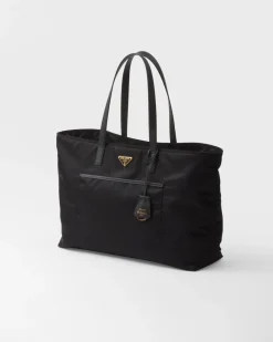 Mujer Prada COLECCIÓN FEMENINA|BOLSOS GRANDES^Bolso Tote Grande De Re-nylon Y Piel Saffiano Re-edition 1978