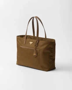Mujer Prada COLECCIÓN FEMENINA|BOLSOS GRANDES^Bolso Tote Grande De Re-nylon Y Piel Saffiano Re-edition 1978