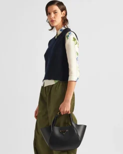 Mujer Prada BOLSOS GRANDES|BOLSOS GRANDES^Bolso Tote Mediano De Piel