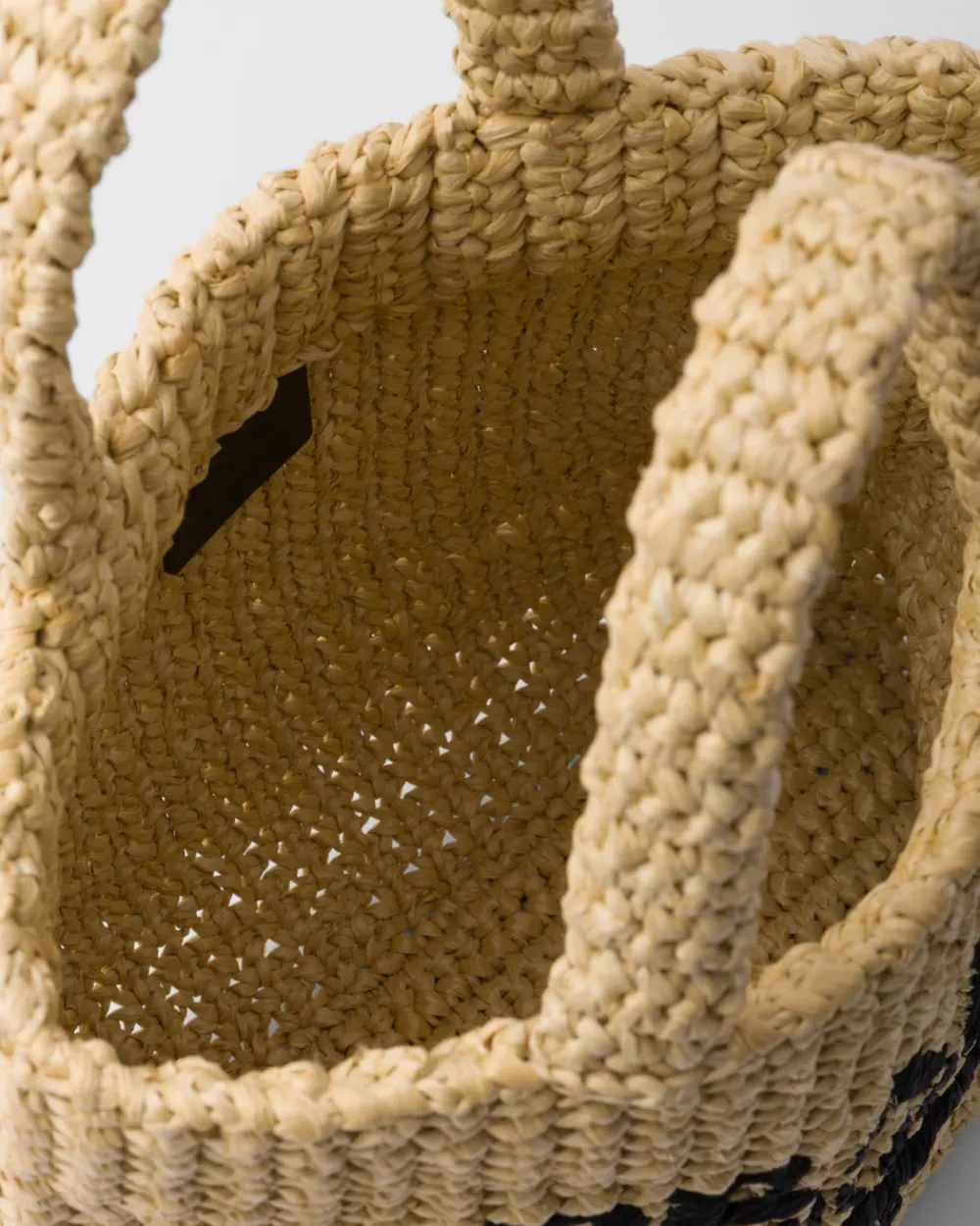 Mujer Prada PRADA SUMMER BAGS|BOLSOS GRANDES^Bolso Tote Pequeño De Croché