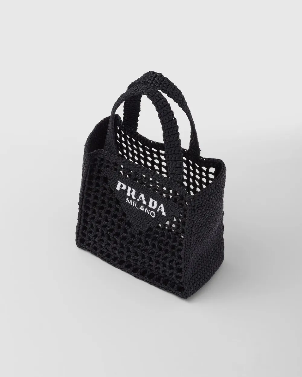 Mujer Prada PRADA SUMMER BAGS|MINIBOLSOS^Bolso Tote Pequeño De Croché