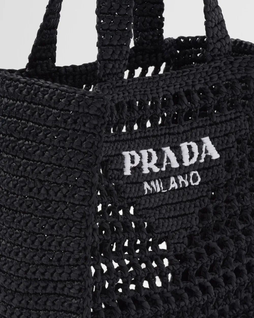 Mujer Prada PRADA SUMMER BAGS|MINIBOLSOS^Bolso Tote Pequeño De Croché
