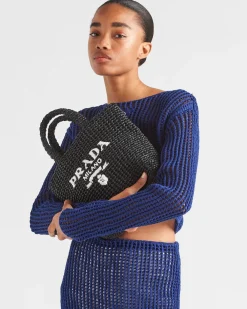 Mujer Prada MINIBOLSOS|MINIBOLSOS^Bolso Tote Pequeño De Croché