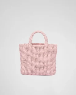 Mujer Prada MINIBOLSOS|MINIBOLSOS^Bolso Tote Pequeño De Croché