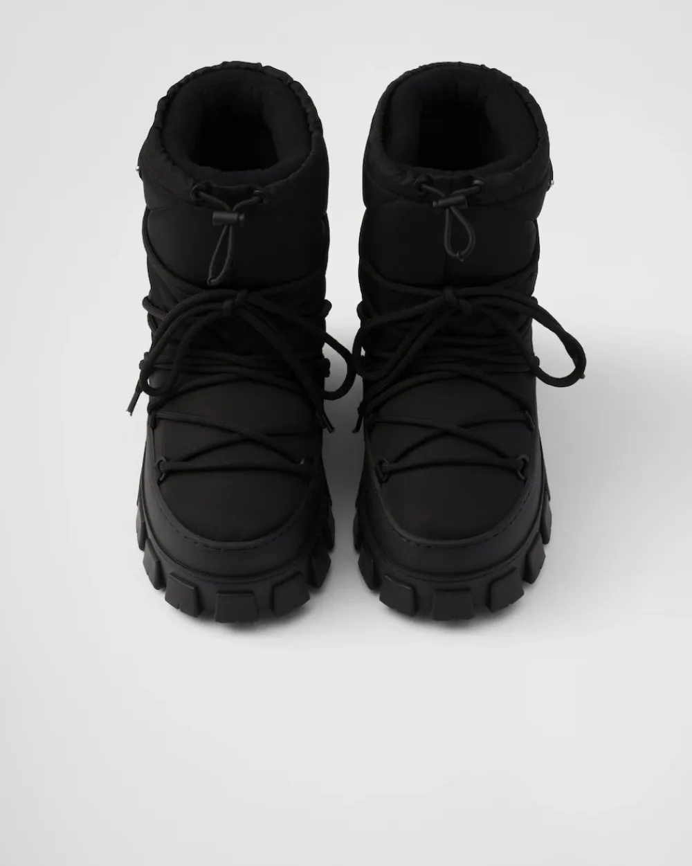 Mujer Prada COLECCIÓN FEMENINA|BOTINAS Y BOTAS^Botas Après-ski De Gabardina De Re-nylon