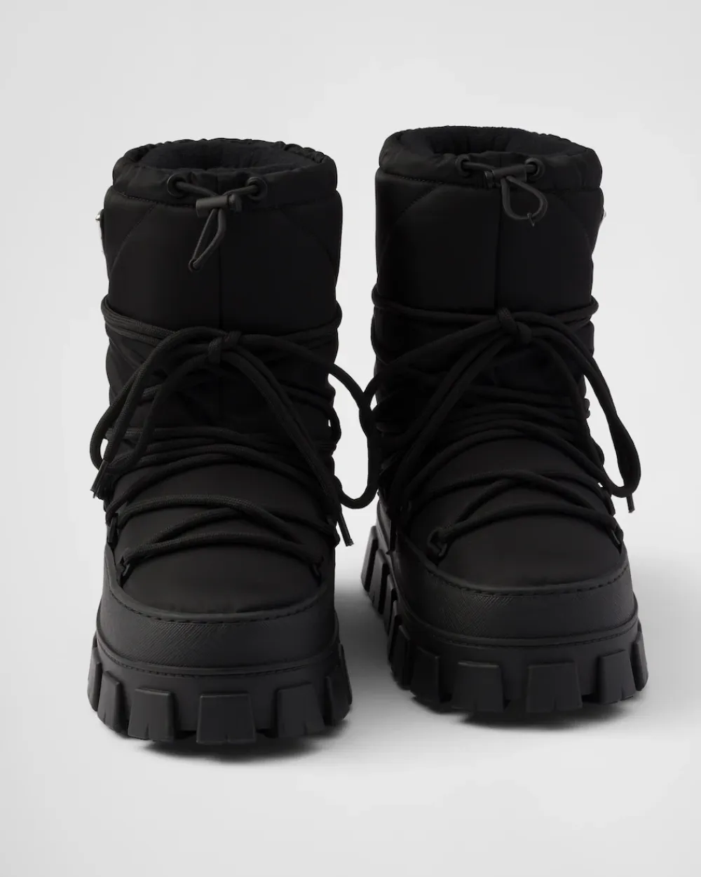 Mujer Prada COLECCIÓN FEMENINA|BOTINAS Y BOTAS^Botas Après-ski De Gabardina De Re-nylon