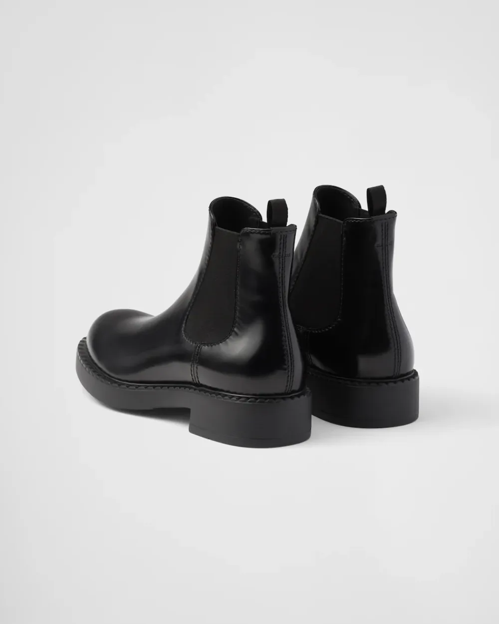 Hombre Prada BOTAS^Botas Chelsea De Piel Cepillada