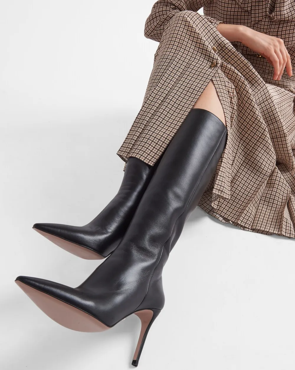 Mujer Prada BOTINAS Y BOTAS^Botas De Napa