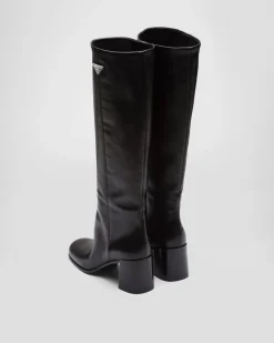 Mujer Prada BOTINAS Y BOTAS^Botas De Piel