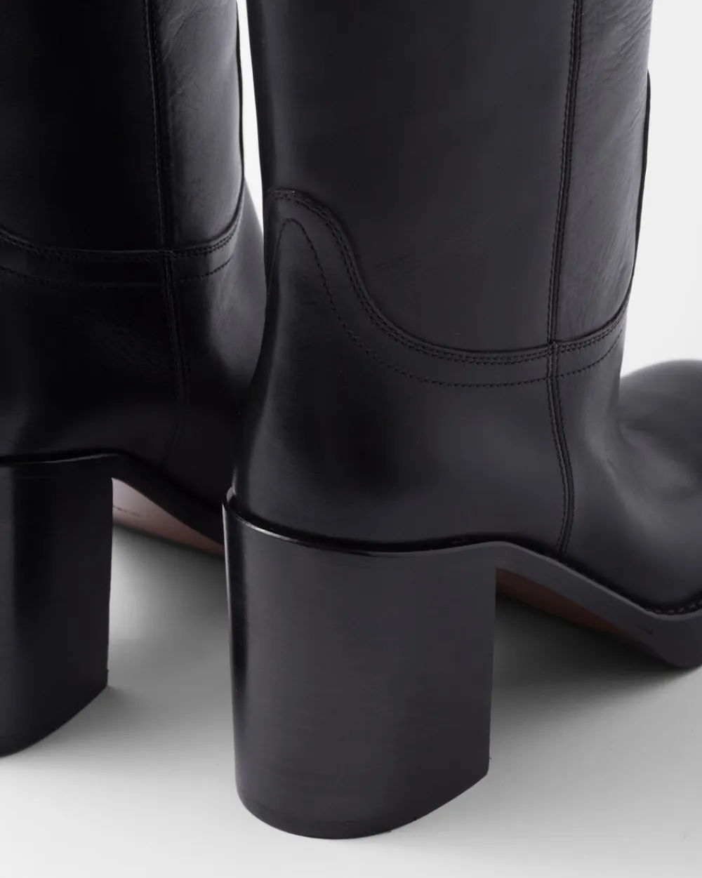 Mujer Prada BOTINAS Y BOTAS^Botas De Piel