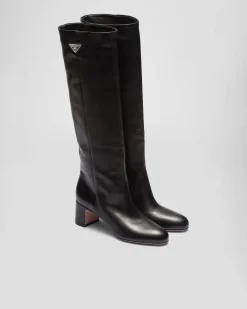 Mujer Prada BOTINAS Y BOTAS^Botas De Piel