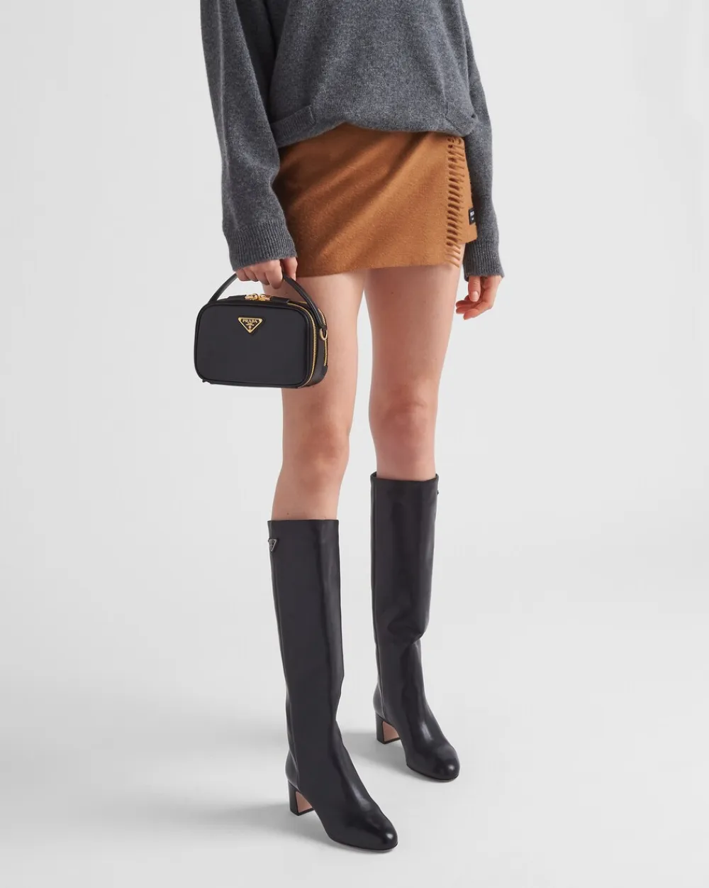 Mujer Prada BOTINAS Y BOTAS^Botas De Piel