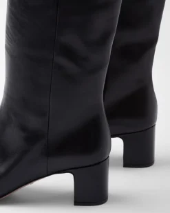 Mujer Prada BOTINAS Y BOTAS^Botas De Piel