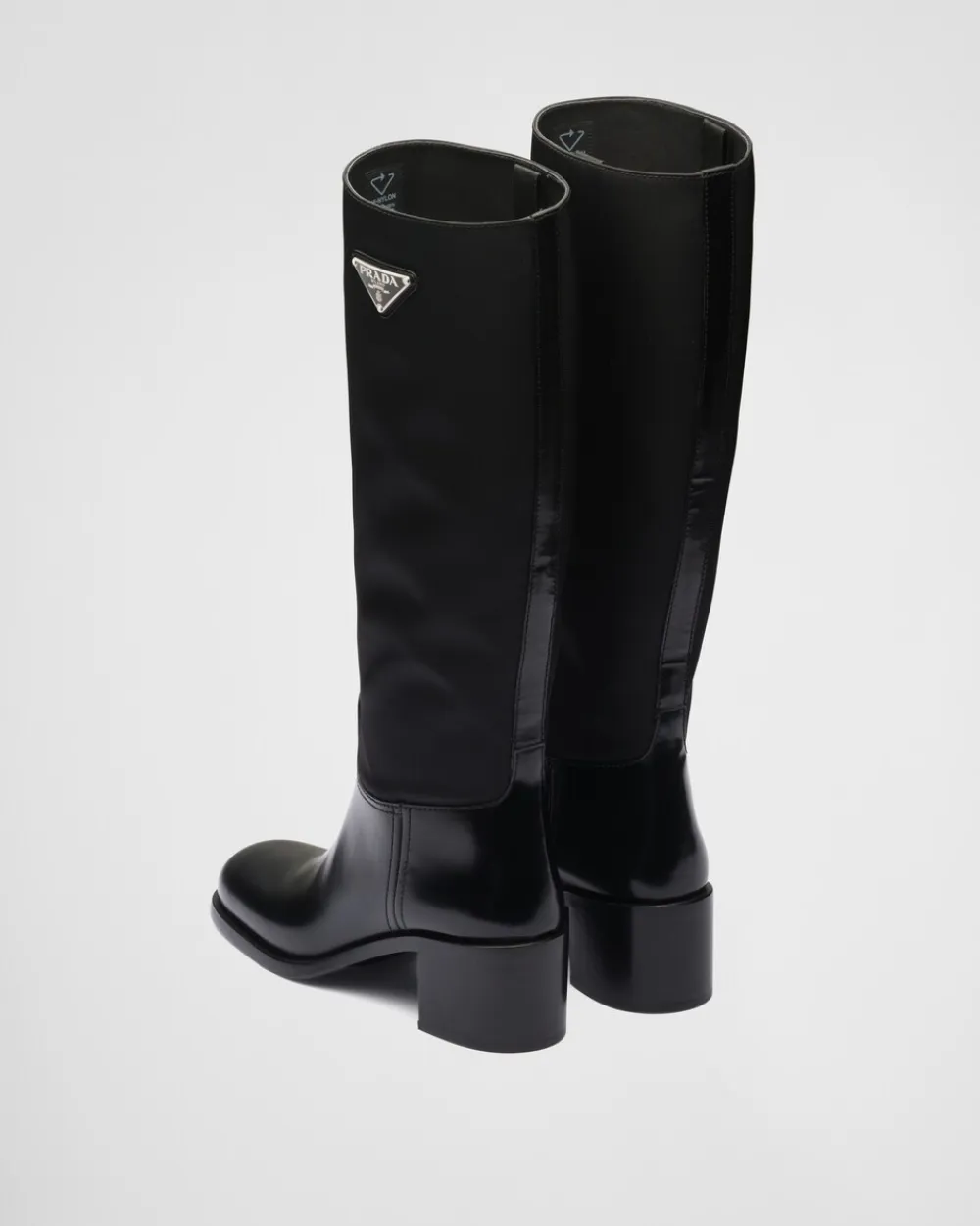Mujer Prada BOTINAS Y BOTAS^Botas De Re-nylon Y Piel Cepillada