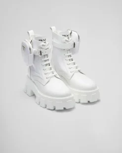 Mujer Prada BOTINAS Y BOTAS^Botas Monolith De Re-nylon Y Piel