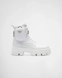 Mujer Prada BOTINAS Y BOTAS^Botas Monolith De Re-nylon Y Piel
