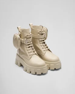 Mujer Prada BOTINAS Y BOTAS^Botas Monolith De Re-nylon Y Piel